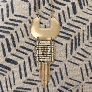 Jewelry - Gold Boho Beaded Necklace Jewelry - Gold Boho Beaded Necklace